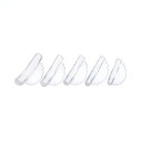 5 paires de coussinets en silicone pour le lifting des cils XS-XL applicateurs en forme de coquille demi-ronde Ensemble professionnel de lifting des cils 10 pièces 6,5 x 6,5 cm 17