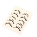 5 paires de faux cils autocollants Cils en plastique volumineux Ensemble de longs cils en plastique 1