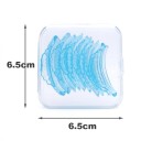 5 Paires de Tampons en Silicone pour Lamination des Cils XS-XL 3D Applicateurs 10 pcs 6,5 x 6,5 cm 3