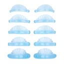 5 pares de almofadas de silicone para laminação de pestanas XS-XL 3D aplicadores em forma de meia-lua Kit profissional de lifting de pestanas 10 pcs 6,5 x 6,5 cm 11