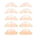 5 Pares de Almohadillas de Silicona para Laminado de Pestañas XS-XL 3D Aplicadores 10 Pzs 6,5 x 6,5 cm 14