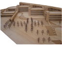 5 pcs de placas de madeira de balsa 100x100x1 mm Placas artesanais para projetos de bricolage DIY Acessórios Modelismo Artesanato Decorações em madeira 2