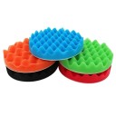 5 pcs Esponjas de Polimento 101,6 mm Discos de Polimento de Espuma Coloridos em Ondas Conjunto de Pads para Polidora de Correção e Renovação 2