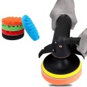 5 pcs Polishing Sponges 127 mm Coloured Wavy Foam Polishing Discs Set of Pads for Car Paint Correction and Renovation 3