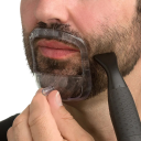 5 pcs Template de Estilo para Barba Mesma Forma Várias Dimensões Modelo de Plástico Transparente para Barbear Ferramenta 2