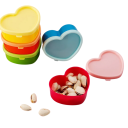 5 pezzi Mini squeeze bottiglie 3,5 × 7,5 × 6,5 cm Contenitori in plastica per ketchup e spezie Scatole portatili per condimenti Salse Insalate Snack 2