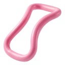 5 Piece Resistance Set with Resistance Band, Yoga Ring, Figure Eight Expander, Thigh Strengthener and Pedal Expander in Pink for Body Toning 2