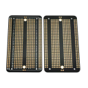 5 pz Schede prototipiche standard di circuiti stampati 5,2 x 8,9 cm FR-4 Fibra di vetro Scheda PCB per progetti elettronici Arduino DIY Campo non saldabile 1