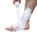5 rouleaux de bande de coton pour boxe sportive 3,8x9,14 m Bande adhésive médicale athlétique imperméable pour le renforcement et la protection contre les blessures sportives 2