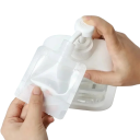 5 stk plastiske genopfyldelige poser til cremer med lukning 30 ml gennemsigtig emballage til kosmetik til rejser og opbevaring af væsker og geler 3