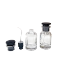 5 Stück Glasparfümflasche 30 ml nachfüllbarer Flakon mit Sprühkopf klare Flasche für Parfums und kosmetische Düfte 2