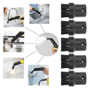 5 uds. Cepillos de repuesto para limpiador a vapor Karcher SC1 SC2 SC3 SC4 SC5 Cabezas de cepillo universales de plástico ABS resistente 2