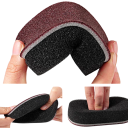 5 unidades Esponja dupla face 11,8x7,2x3 cm Espuma forte para louça e queimados Remove ferrugem, manchas de óleo e sujidade Esponja de limpeza 7