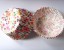 50 buc Cupcakes pentru brioșe model floral 2