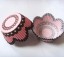 50 buc Cupcakes pentru brioșe model floral 3