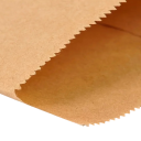 50 bucăți pungi din hârtie Kraft 15 x 8,2 cm Ambalaje naturale pentru alimente Pungi ecologice rezistente pentru pâine, gustări și cadouri 2