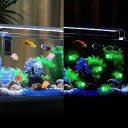 50 db mini teknős készlet gyantából Akvárium dekorációkhoz vagy DIY projektekhez Színes világító teknősök színes keverék 5