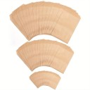 50 Pack Kraft Paper Bags 18.2 x 13.2 cm Food Grade Natural Food Packaging Eco-Friendly Sturdy Bags for Bread Snacks and Gift Wrapping 7