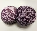 50 pcs Coupelles à muffins motif floral 7