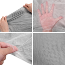 50 pcs housses de siège auto jetables 145 x 72 cm Housses de protection transparentes universelles imperméables 4