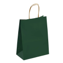 50 pcs Sacs-cadeaux en kraft 15 x 21 cm avec poignée Sacs en papier colorés pour cadeaux emballage de marchandises sacs écologiques solides en papier pour magasins et célébrations 16