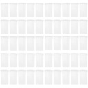 50 pezzi di calze in nylon per skimmer 22x13 cm Coperture filtranti per piscina Protezione del filtro Pulizia dell'acqua Grande confezione 1