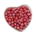 50 piezas de cuentas de acrílico de 10 mm Forma redonda Acrílico Adecuadas para pulseras pendientes collares Creación de decoraciones 3