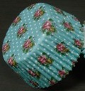 50 stk. Muffinkopper blomstermønster 8