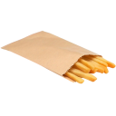 50 Stück Kraftpapierbeutel 15,5 x 10,5 cm Lebensmittelverpackungen aus Naturpapier Robuste ökologische Beutel für Backwaren Snacks und Geschenke 3