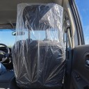 50 stuks wegwerp hoezen voor autostoelen 145 x 72 cm Universele waterdichte doorzichtige beschermhoezen voor in de auto 3