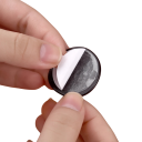 50 unidades de Cinta adhesiva transparente doble cara de 17 mm Puntos adhesivos redondos para pegar sellos en sobres, decoraciones y papel 4