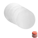 500 bucăți Hârtie pentru chifle de burger cu diametrul de 10 cm Hârtii cerate pentru separarea hamburgerilor Hârtii de intercalare din hârtie 3