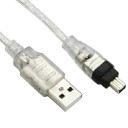 USB till 1394B 4pin kabel 1 m 3