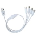 Kabel USB na 4x USB-C 2