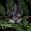 Keramisk staty av guden Ganesha 3