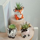 Djurformad blomkruka i keramik 11