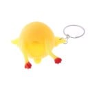Squishy kyckling nyckelring 5