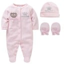 Mono bebé con gorro y guantes T2592 2