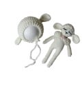 Conjunto infantil de gorro y oveja 1