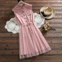 Rochie cămașă fără mâneci 1