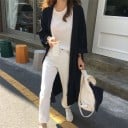 Vestido camisero de manga larga 4