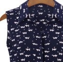 Rochie camasa cu imprimeu pisici 3