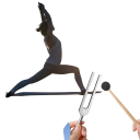 528Hz Aluminium Tuning Fork Sound Therapy Meditation Tool for Healing with Vibrations, Hammer, Velvet Bag and Cleaning Cloth 5