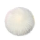 Gorro con pompón de piel J3502 2