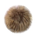Gorro con pompón de piel J3502 4