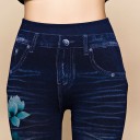 Vackra damjeans med hål, universalstorlek J699 8