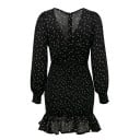 Rochie scurta cu volane 1