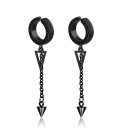 Hoop örhängen med hänge G651 2