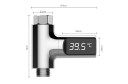 LED digital duschtermometer 7