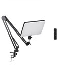 LED fotovideoljus 10" med justerbar arm 2